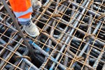 However dense the rebar, some access has to be preserved for the nozzle of the concrete pumps and the concrete vibrating tools. 